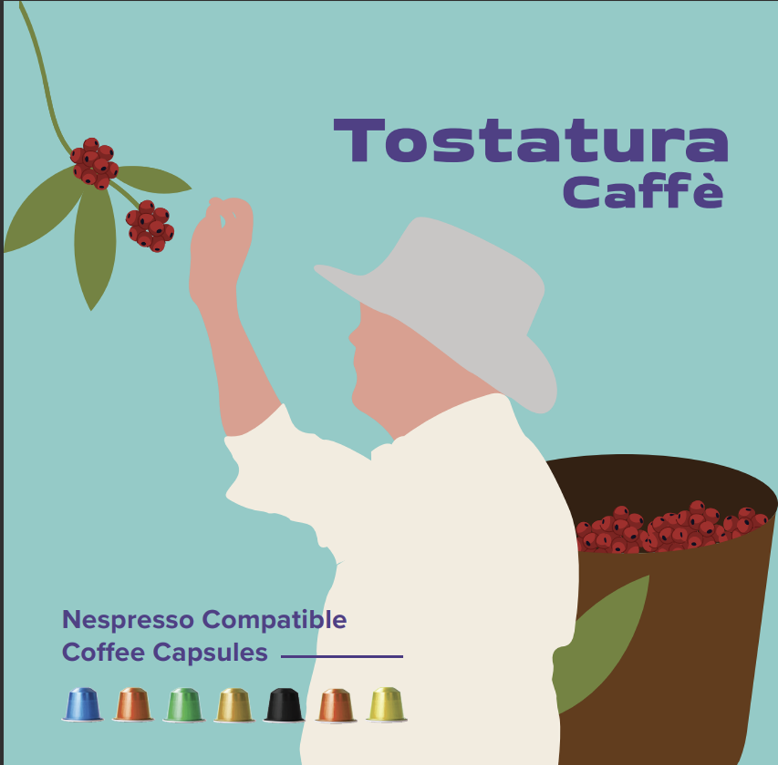 Tostatura Caffe Coffee Beans 100% Arabica (500GM)