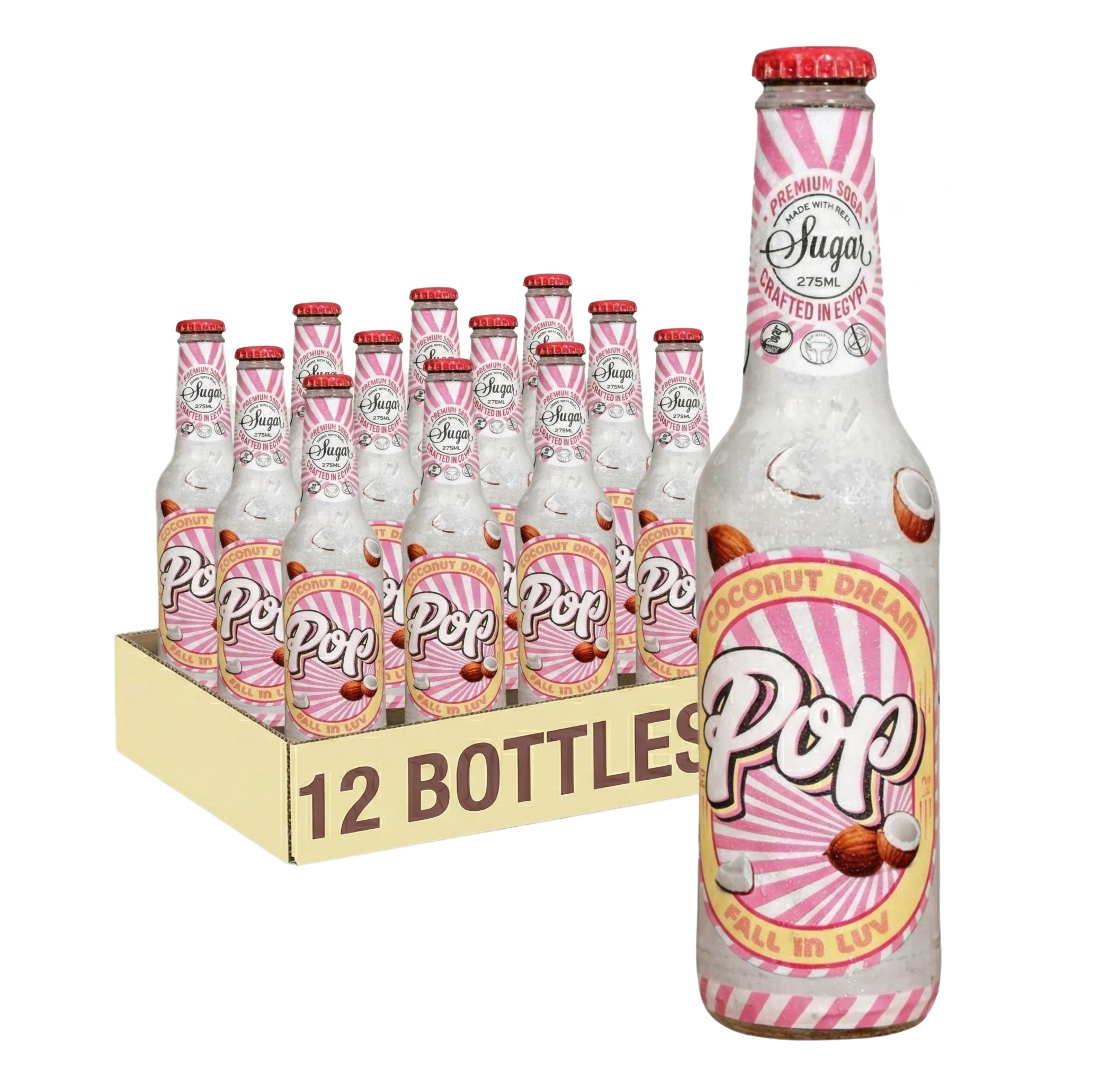 POP Coconut Dream Soda