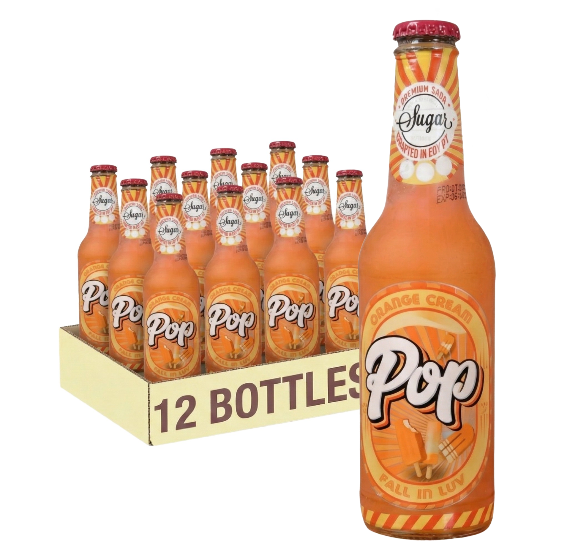 POP Orange Cream Soda