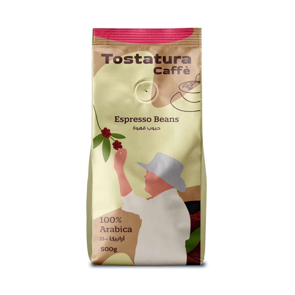 Tostatura Caffe Coffee Beans 100% Arabica (500GM)