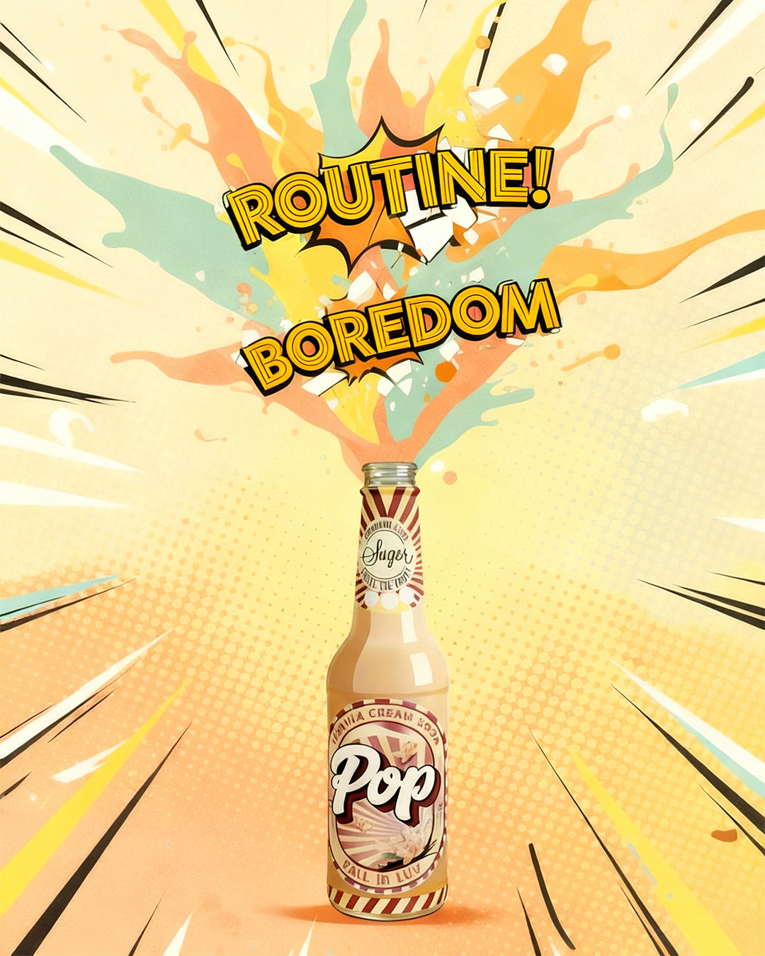 POP Vanilla Cream Soda Energy